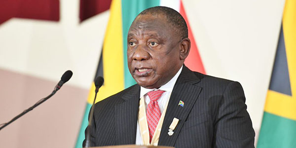 President Cyril Ramaphosa President Cyril Ramaphosa